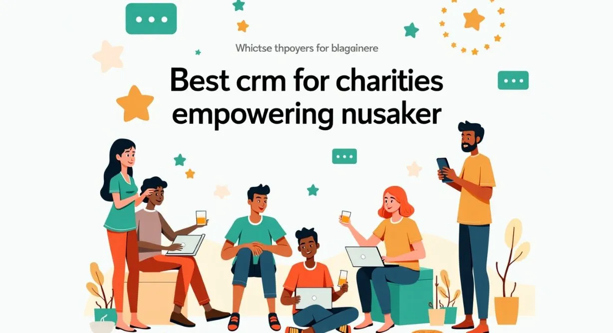 best crm for charities empowering nusaker