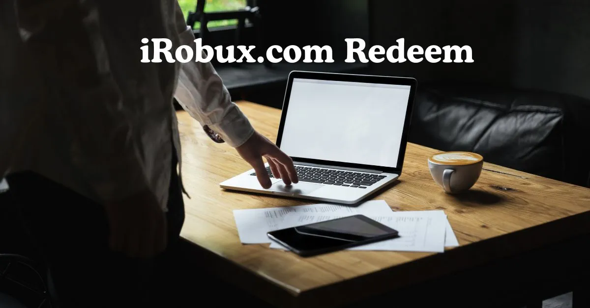 irobux.com redeem homepage screenshot